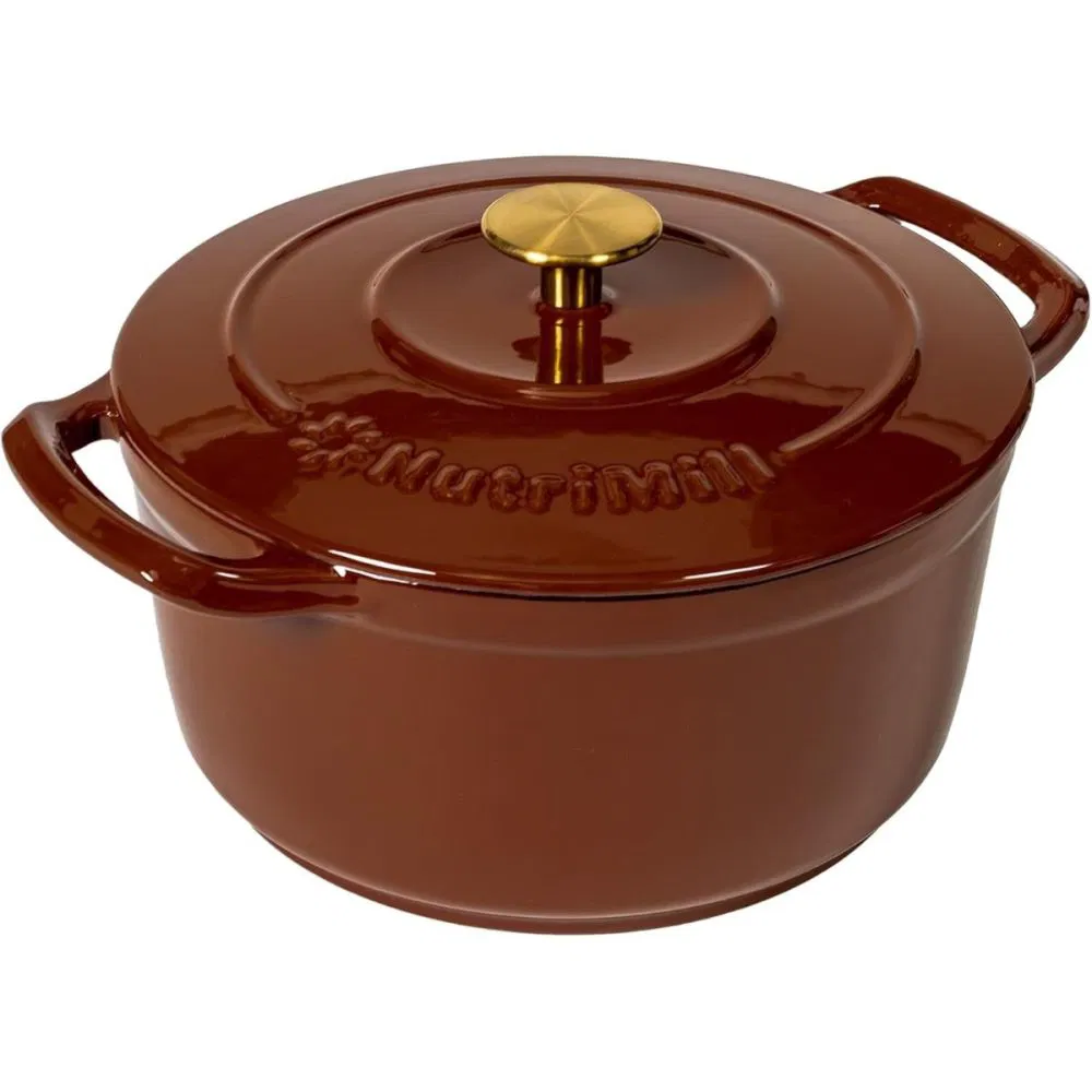 NutriMill Enameled Cast Iron Dutch Oven