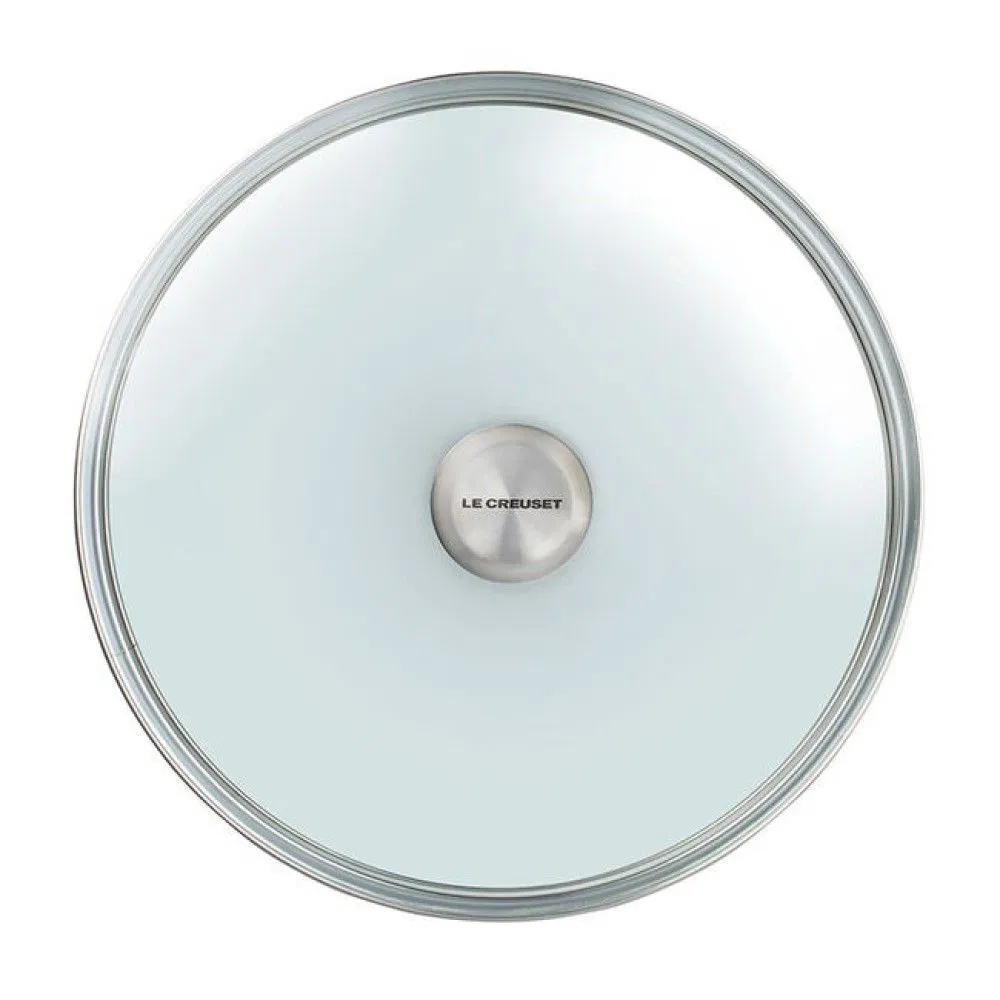 Le Creuset Glass Lid with Stainless Steel Knob