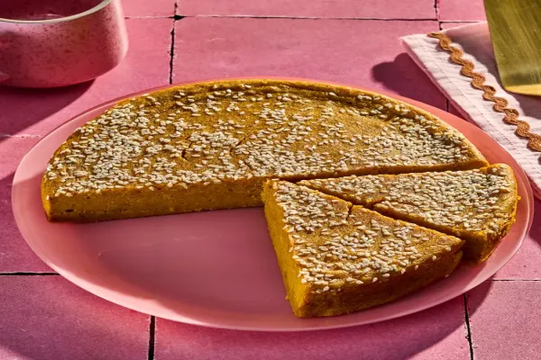 Bingka Labu Kuning Pumpkin Cake