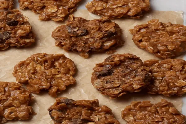 No Bake Peanut Butter Cookies