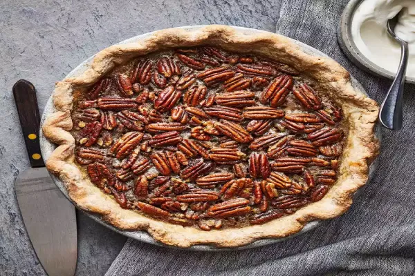 Custard Pecan Pie