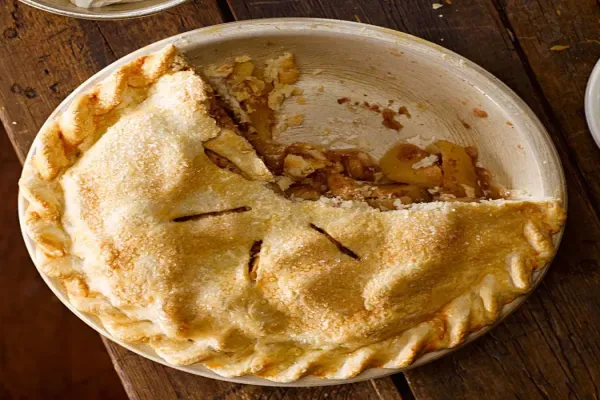 Maple Ginger Apple Pie