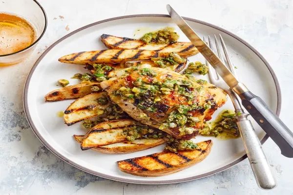 Herb Grilled Chicken Frites