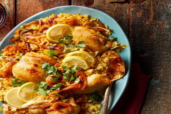 Lemon Chicken & Rice