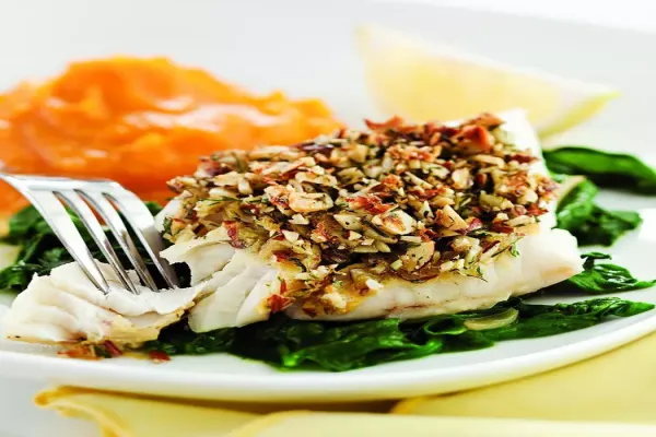 Almond & Lemon Crusted Fish