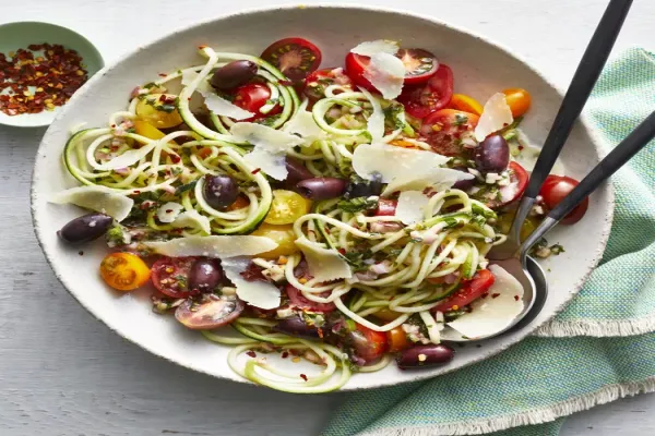 Zucchini Noodle Pasta Salad