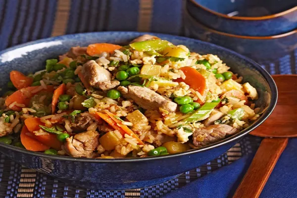 Pineapple Pork Fried Rice