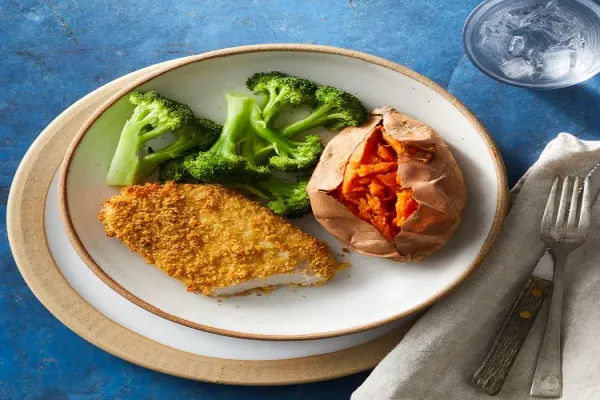 Healthy Oven Fried Pork Chops