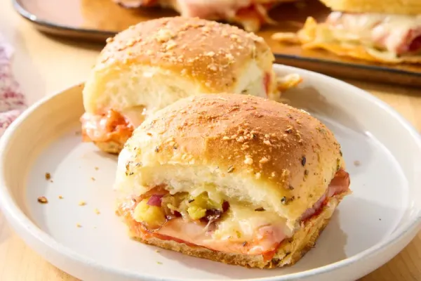 Hawaiian Pizza Sliders