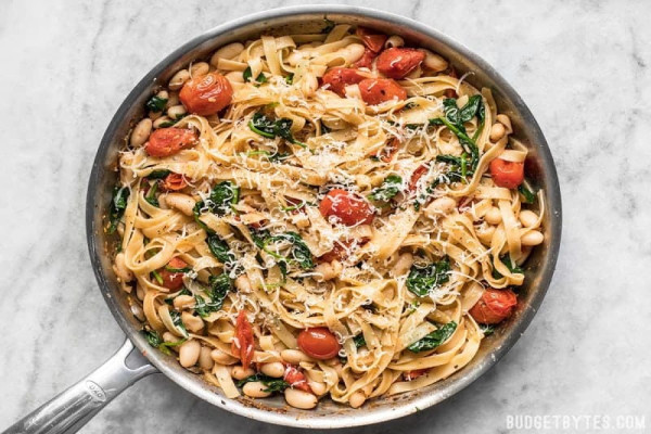 Tuscan Style Pasta with Cannellini