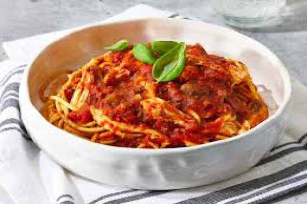 Chicken Cacciatore and Pasta