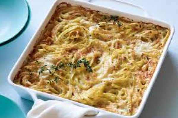Baked Fettucheesy