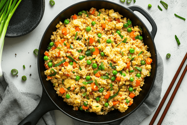 Cauliflower Fried 'Rice'