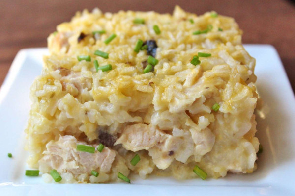 Mamaw Chicken and Rice Casserole