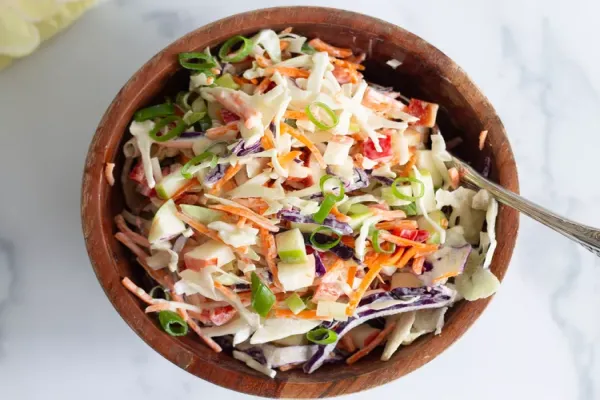 Easy Apple Slaw