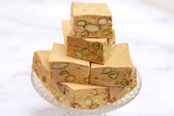Torrone (Italian Nut and Nougat Confection)