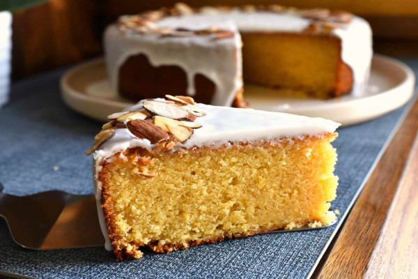 French Almond Rum Cake