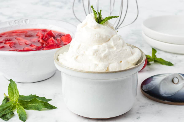 3-Ingredient Whipped Cream